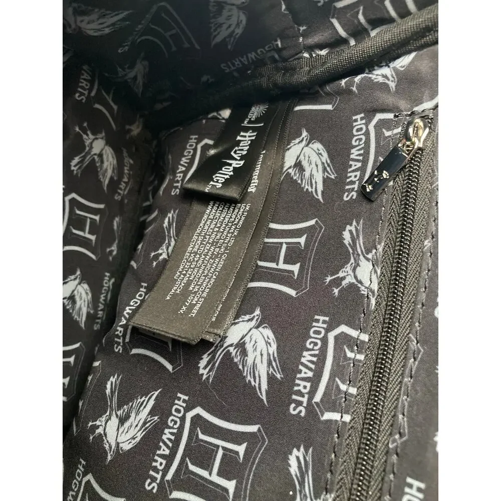 Harry Potter Ravenclaw House Plaid Blue Black Loungefly Mini Backpack